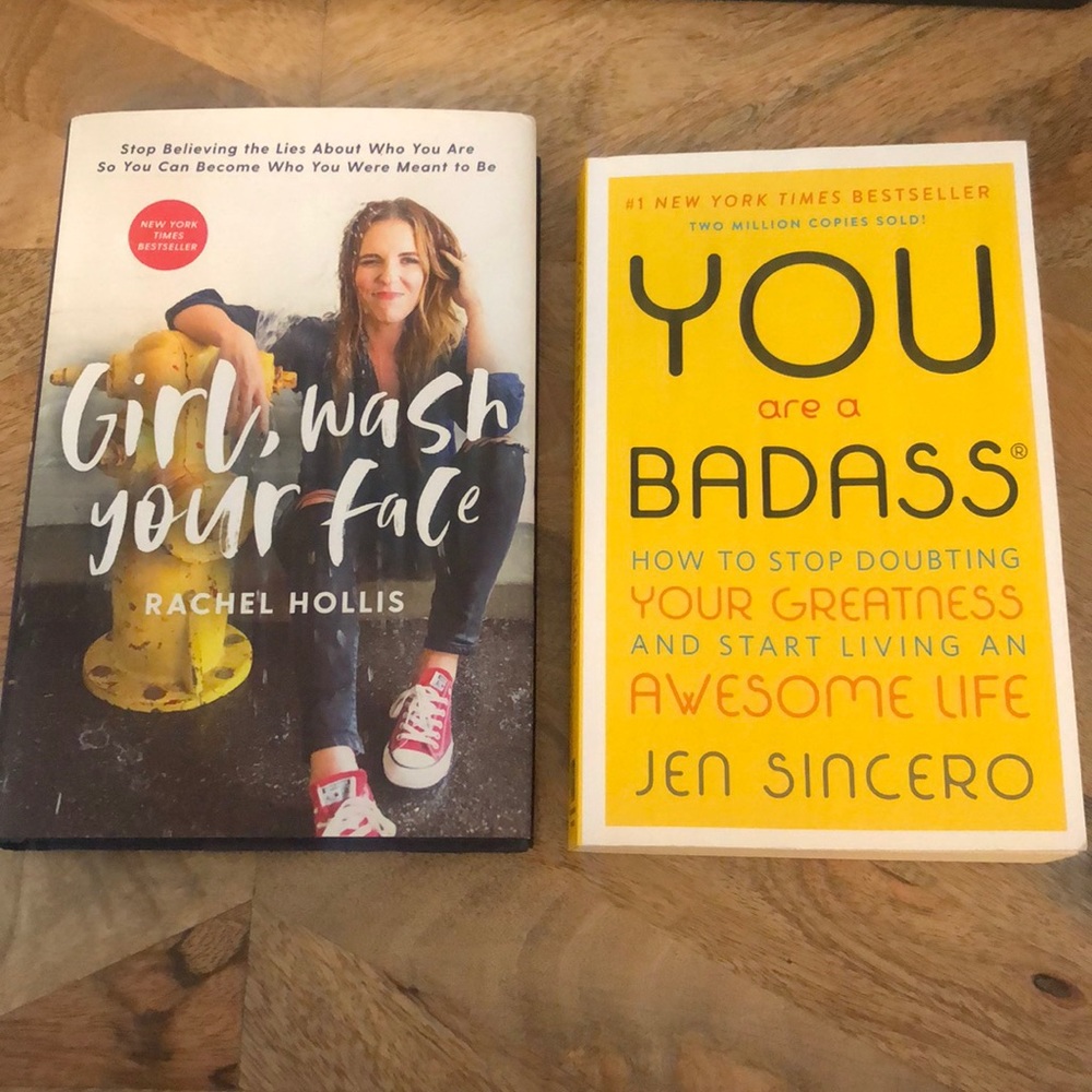 Girl Wash Your Face & You Are A Badass books